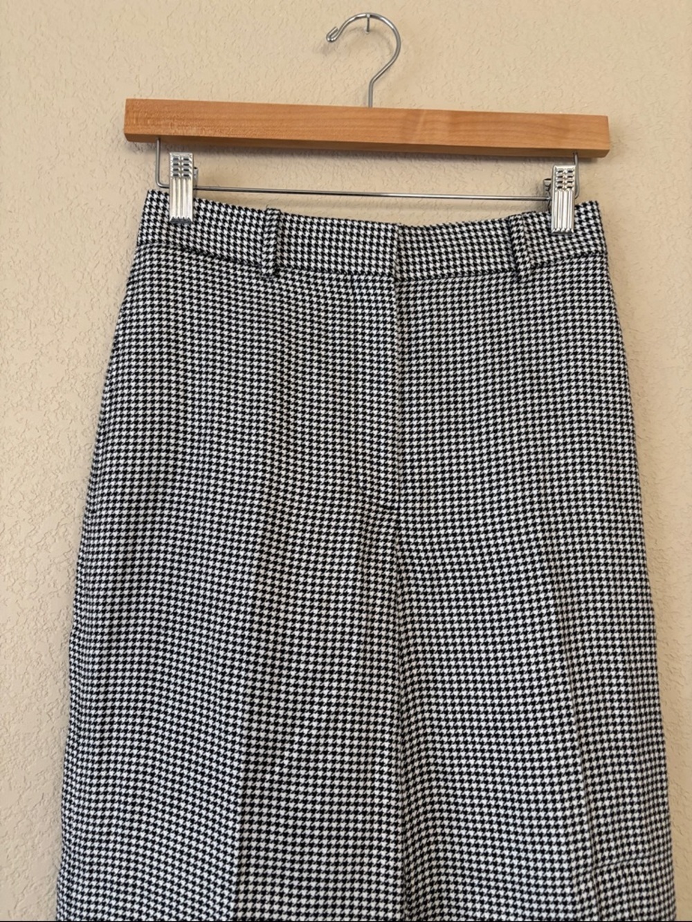 Theory Classic Black & White Houndstooth Womenβs Dress Pants- NWT - Picture 2 of 5
